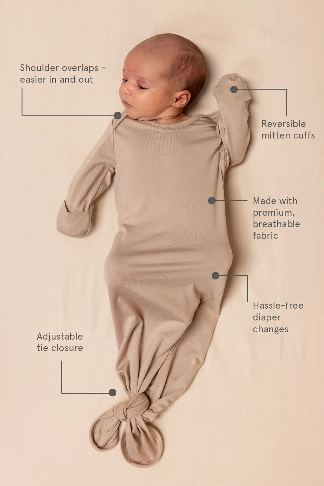 Sparrow - CloudBlend™ Sleep Gown