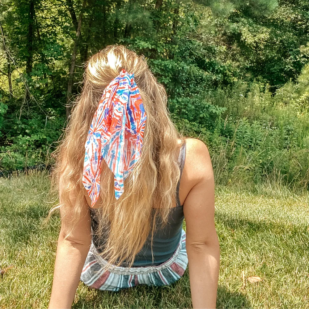 Tie Dye Darling Scrunchies