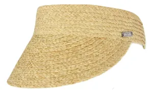 Tina M Copenhagen Noosa Raffia Visor - Natural