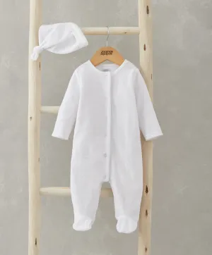 Velour Cloud All-in-One with Hat - 2 Piece Set