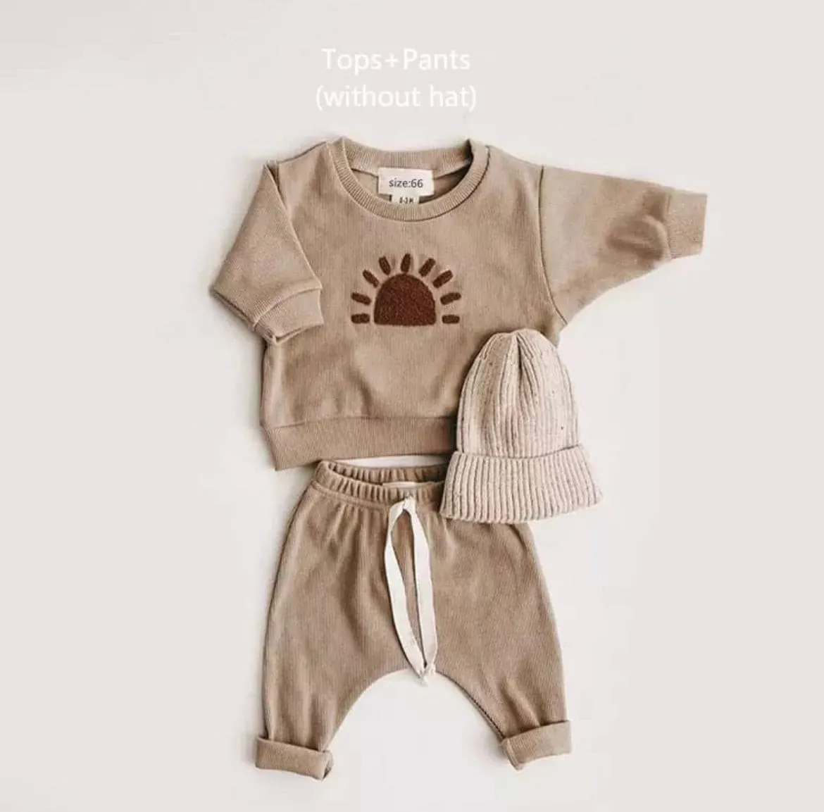 Waffle Boho Tracksuit - Assorted Colours