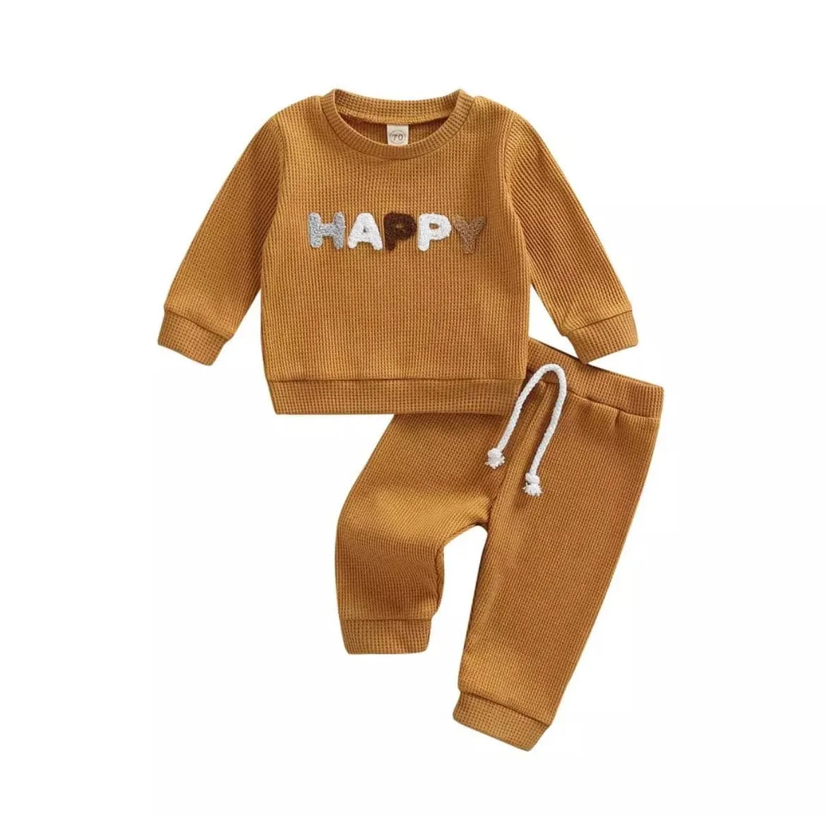 Waffle Boho Tracksuit - Assorted Colours