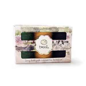 Widecombe Fair Wool Twine Gift Set (Set of 3)