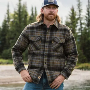 Yukon Wool Shirt Jac | Timber Moss Plaid