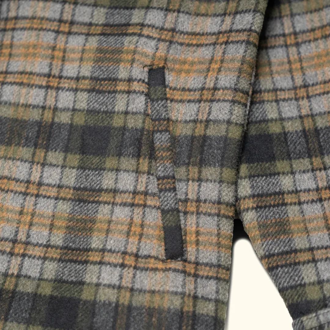 Yukon Wool Shirt Jac | Timber Moss Plaid