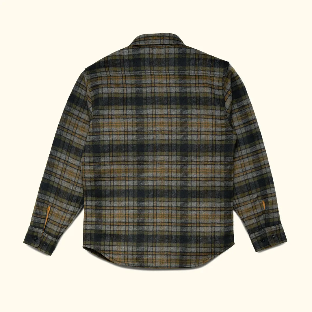 Yukon Wool Shirt Jac | Timber Moss Plaid